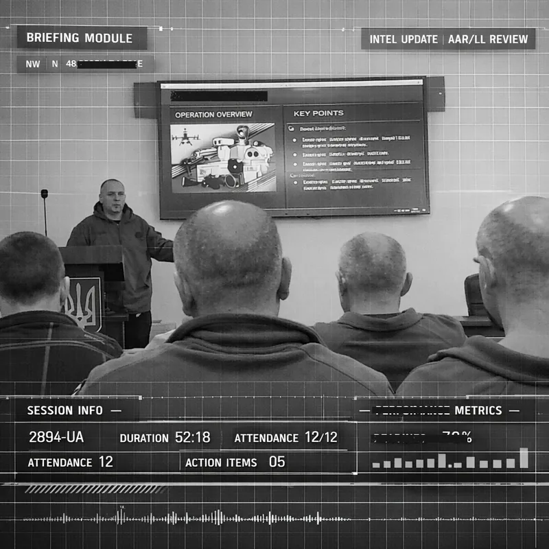 AAR unit briefing