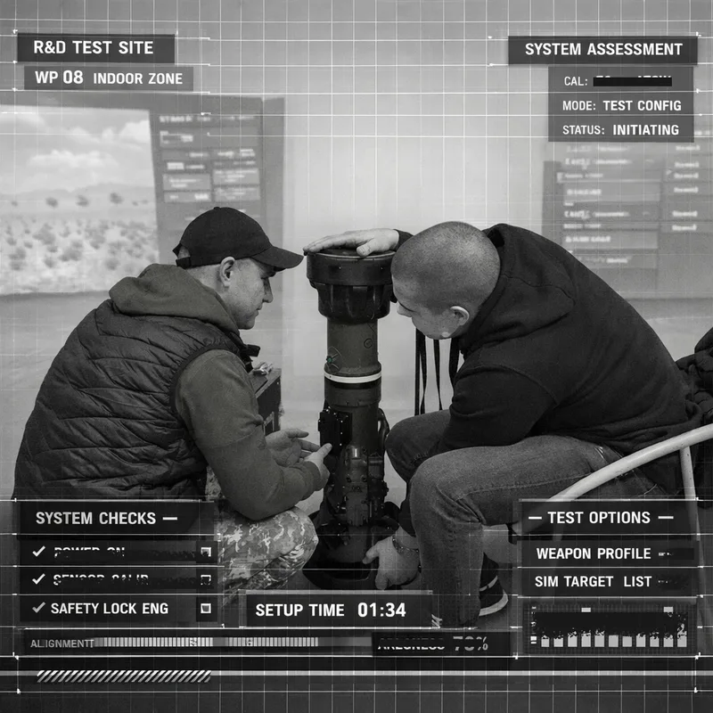 R&D testing of mortar system