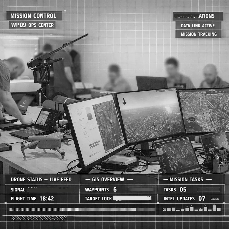 UAV operational control center
